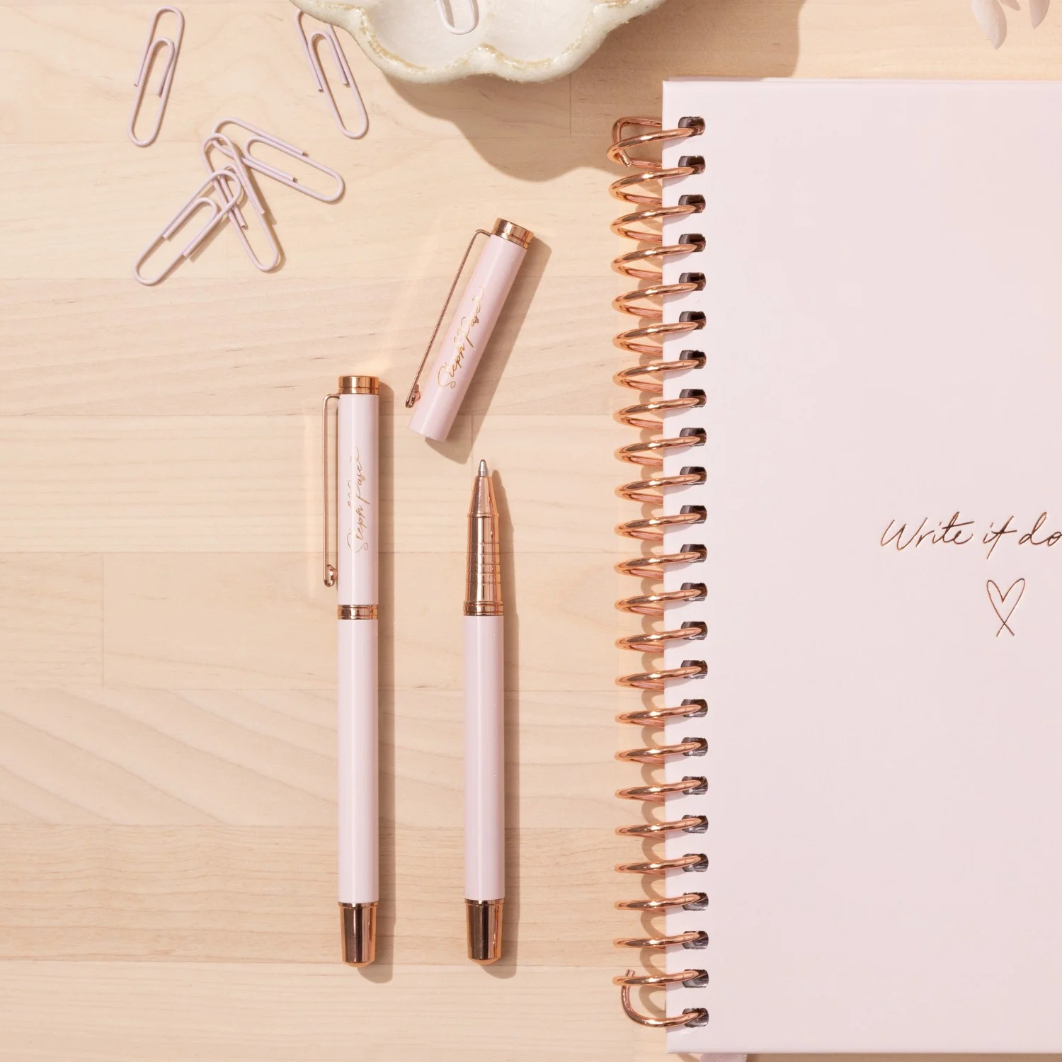 The Essential Pen Pack ROSE GOLD - Image 4