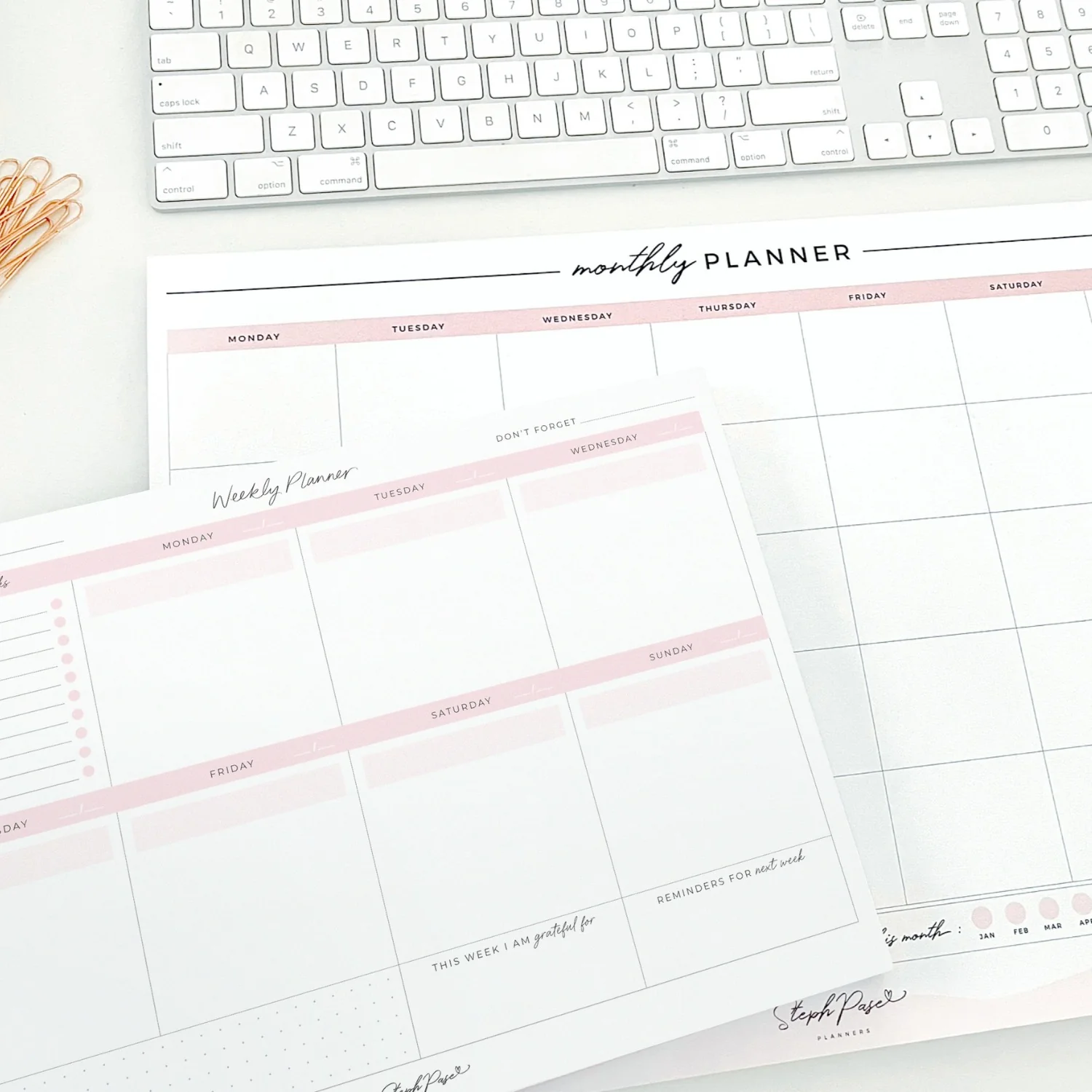 Weekly Desktop Planner Notepad - Image 5