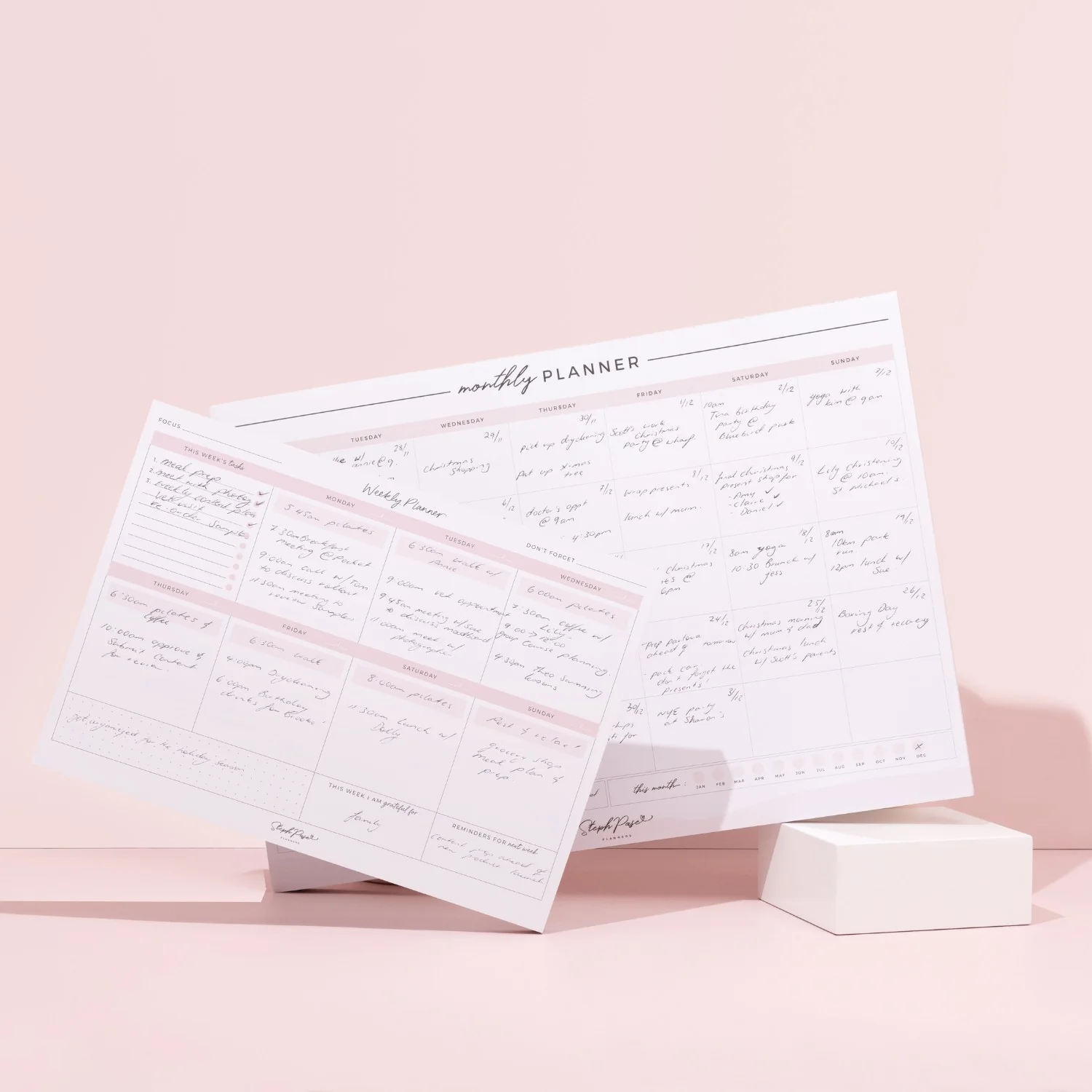Weekly Desktop Planner Notepad - Image 7