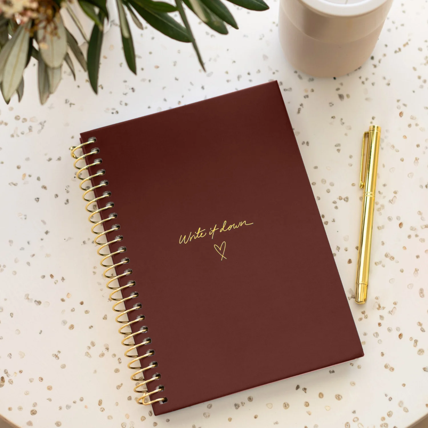 'Write it Down' A5 Notebook - Chocolate - Image 7