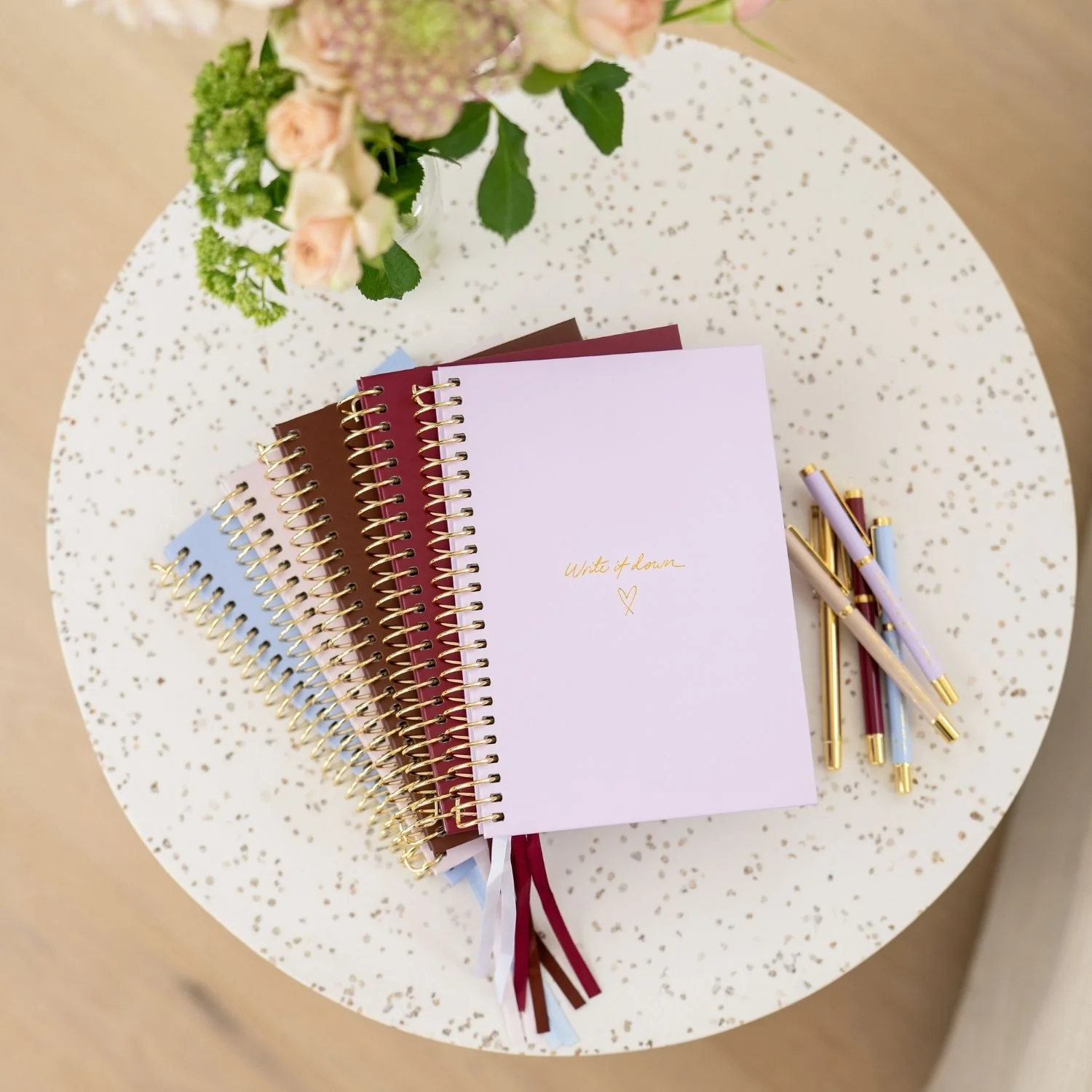 'Write it Down' A5 Notebook - Lilac - Image 3