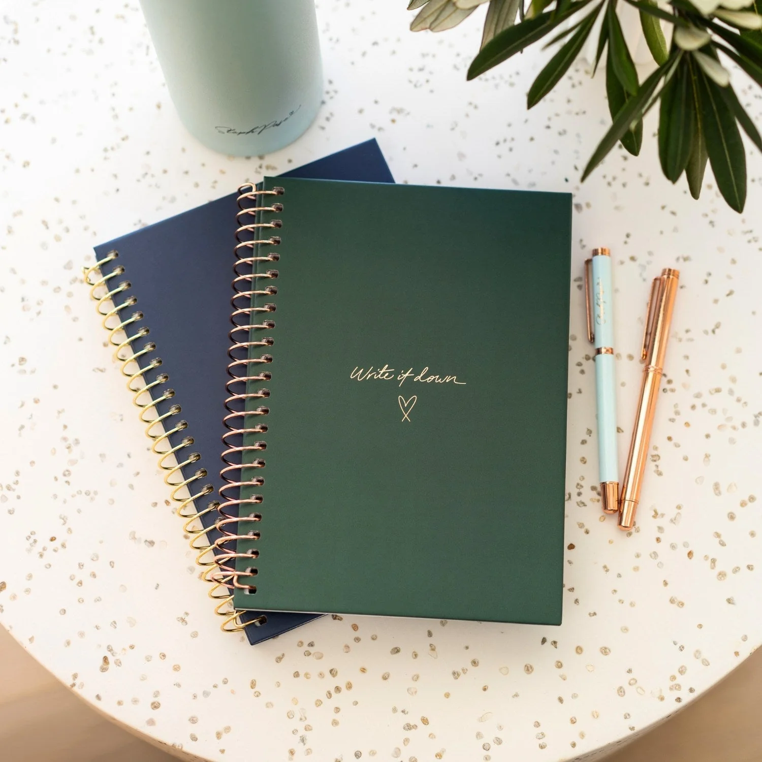 'Write it Down' A5 Notebook - Navy - Image 9