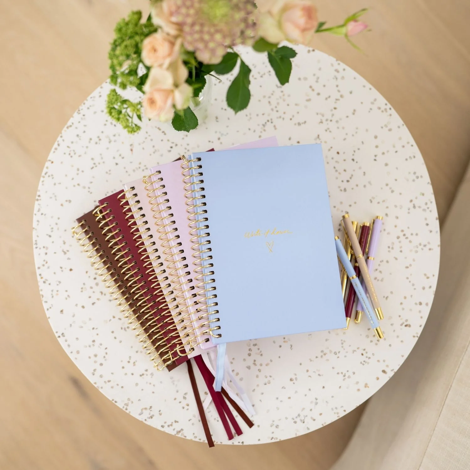 'Write it Down' A5 Notebook - Periwinkle - Image 3